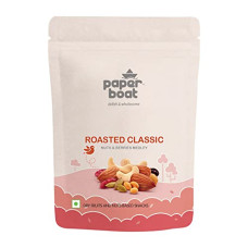 Deals and Offers on - Paper Boat Classic Roasted Nuts, Seeds & Berries Medley, Trail Mix I Almonds I Cashews I Coconut I Mix Seeds Pouch (200 g) (Classic Roasted) Deals, Discounts & Offers on - Paper Boat Classic Roasted Nuts, Seeds & Berries Medley, Trail Mix I Almonds I Cashews I Coconut I Mix Seeds Pouch (200 g) (Classic Roasted)