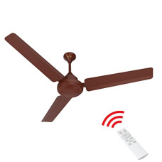 Deals, Discounts & Offers on  - Polycab Eteri BLDC Energy Efficient 5 Star Rated 1200 mm High Speed Ceiling Fan with Remote and 2 years warranty (Luster Brown)
