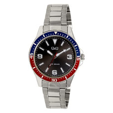 Deals, Discounts & Offers on Men - Q&Q Analog Black Dial Men's Watch-QB64J205Y