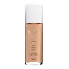 Deals, Discounts & Offers on Beauty Care - Revlon Nearly Naked Make Up Foundation - Fresh Beige 160, 30ml Bottle