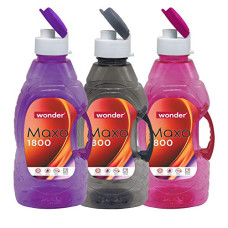 Deals, Discounts & Offers on  - Wonder Plastic Maxo 1800 Fliptop Fridge Bottle Set, 3 Pc Set 1800 Ml, Purple Grey Red Color, Made In India, Kbs02617