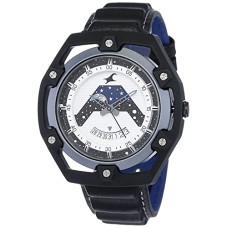 Deals, Discounts & Offers on Men - Fastrack Space Analog White Dial Men's Watch-3207KL01 / 3207KL01