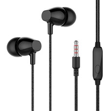 Deals, Discounts & Offers on Headphones - Tunez Dhwani D40 Wired in Ear Earphones with Mic with Impressive Audi, Extra Bass, Passive Noise Cancellation 3.5Mm Aux Jack and 10Mm Drivers(Black)