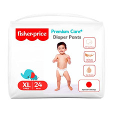Deals, Discounts & Offers on Baby Care - Fisher Price Premium Pants, X-Large (XL) Diaper Pants, 24 Count,
