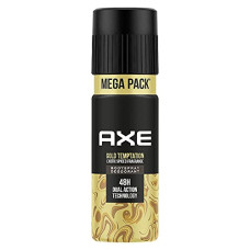 Deals, Discounts & Offers on Beauty Care - AXE Gold Temptation Long Lasting Deodorant Bodyspray For Men 215 ml
