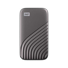 Deals, Discounts & Offers on  - Western Digital 500GB My Passport Portable SSD, 1050MB/s R, 1000MB/s W, Upto 2 Meter Drop Protection, HW Encryption, Type-C Cable & Type-A Adaptor,