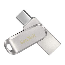 Deals, Discounts & Offers on  - SanDisk Ultra Dual Drive Luxe USB Type C Flash Drive (Silver, 128 GB, 5Y - SDDDC4-128G-I35)
