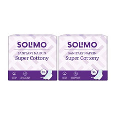 Deals and Offers on Health & Personal Care - Amazon Brand - Solimo Sanitary Pads, Super Cottony XL, 80 Napkins (40 x 2 Packs) | 12 Hour Wetness Lock | 8 Hours Odour Control Deals, Discounts & Offers on Health & Personal Care - Amazon Brand - Solimo Sanitary Pads, Super Cottony XL, 80 Napkins (40 x 2 Packs) | 12 Hour Wetness Lock | 8 Hours Odour Control