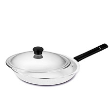 Deals, Discounts & Offers on Cookware - Ideal Aluminium Cookware Fry Pan, 270 Mm, Silver