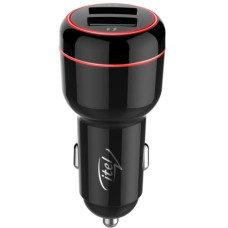 Deals, Discounts & Offers on Mobile Accessories - Itel ICC-11 3.4A Fast Charging Car Charger (Black)
