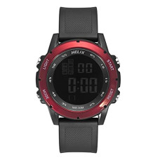 Deals, Discounts & Offers on Men - Helix Digital Black Dial Men's Watch-TWESK1602T