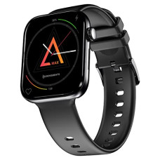 Deals, Discounts & Offers on Mobile Accessories - Newly launched Crossbeats Spectra max 1.81 AMOLED Display Smart watch, AI ENC BT Calling, Crown Controls, Always On Display, Built-in Game, AI Health Sensors, 250+ watch faces, 150+ Sports modes-Black