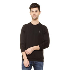 Deals, Discounts & Offers on Men - [Size M, XL] Allen Solly Men's Cotton Crew Neck Sweatshirt