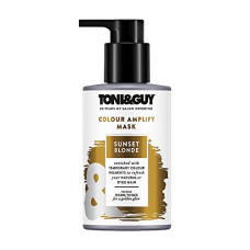 Deals, Discounts & Offers on Beauty Care - Unilever Toni & Guy Sunset Blonde Colour Amplify Hair Mask with Arganoil & UVfilter 200 ml[With Temporary Colour Pigments], Grey