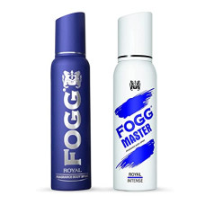 Deals, Discounts & Offers on Beauty Care - Fogg Royal & Master Royal Intense, No Gas Perfume Body Spray For Men, Long Lasting Deodorants, 150ml & 120ml