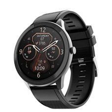 Deals, Discounts & Offers on Mobile Accessories - TAGG Kronos Lite Full Touch Smartwatch with 1.3 Display & 60+ Sports Modes, Waterproof Rating, Sp02 Tracking, Live Watch Faces, 7 Days Battery, Games & Calculator Midnight Black, Free Size
