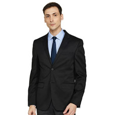 Deals, Discounts & Offers on Men - [Size 38] Van Heusen Men's Peak Lapel Slim Fit Synthetic Blazer