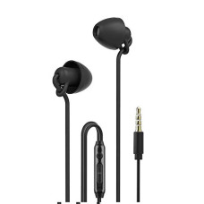 Deals, Discounts & Offers on Headphones - Optima OPT-E104-BLK Wired In Ear Earphone with Mic (Black)