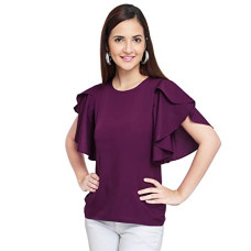 Deals, Discounts & Offers on Women - OOMPH! Women's Crepe Tank Top - Scarlet Red