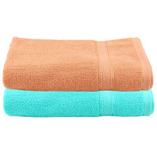 Deals, Discounts & Offers on  - Heart Home 100 Percent Cotton 2 Pieces Full Size Bath Towel 30