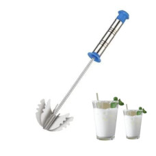 Deals, Discounts & Offers on  - Suzec Stainless Steel Spring Mixi Egg, Lassi, Butter Milk Maker, Mixer Hand Blender (Steel Mixi)