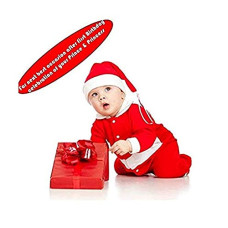 Deals, Discounts & Offers on  - Mobina Santa Claus Dress Costume For Boys Girls Kids (6 Months-2 Years)