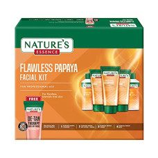 Deals, Discounts & Offers on Beauty Care - Nature's Essence Advanced Flawless Papaya Facial Kit, 525 gm