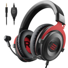 Deals, Discounts & Offers on  - EKSA E900 Wired Stereo Gaming Headset-Over Ear Headphones with Noise Canceling Mic, Detachable Headset Compatible with PS4, PS5, PC, Laptop (Red)