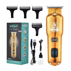 Deals, Discounts & Offers on Beauty Care - VGR V-927 Professional Rechargeable Hair Trimmer Runtime: 60 min Trimmer For men (Gold)