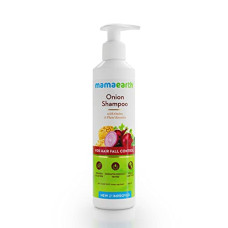 Deals, Discounts & Offers on Beauty Care - Mamaearth Onion Hair Fall Shampoo For Hair Growth & Hair Fall Control, with Onion Oil & Plant Keratin 250ml