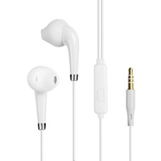 Deals, Discounts & Offers on Headphones - ZEBRONICS Zeb-Calyx Wired in Ear Earphone with Mic (White)