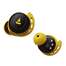 Deals, Discounts & Offers on Headphones - boAt Airdopes 441 True Wireless Earbuds with Upto 30 Hours Playback, Signature Sound, IWP Technology, IPX7, BT v5.0, Type-c Interface and Capacitive Touch Controls(Bumblebee Yellow)