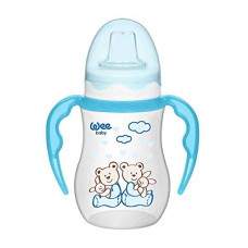 Deals, Discounts & Offers on Baby Care - Wee Baby Non-Spill PP Trainer Cup with Grip, Anti-Colic Sippy Cup, BPA-Free Sipper Bottle Cup