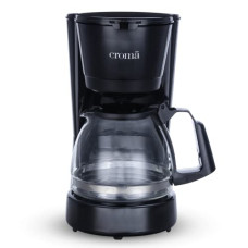 Deals, Discounts & Offers on  - Croma Drip Coffee Maker 0.75L with 6 Cup Capacity, Keep Warm Function & Borosilicate Glass jar (600W) (CRSKAF001SCM06, Black)
