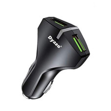 Deals, Discounts & Offers on Mobile Accessories - Dyazo C-0331 36 W Dual Car Charger