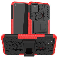Deals, Discounts & Offers on Mobile Accessories - Glasgow Back Case Cover Compatible with Google Pixel 4A 5G - Red