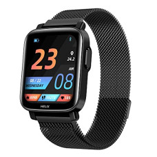 Deals, Discounts & Offers on Mobile Accessories - Helix Timex Metalfit SPO2 smartwatch with Full Metal Body and Touch to Wake Feature, HRM, Sleep & Activity Tracker