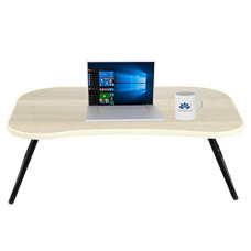Deals, Discounts & Offers on Laptop Accessories - Townsville Sleeko Laptop Table (Light Acacia)