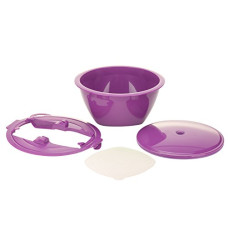 Deals, Discounts & Offers on Cookware - Borner Multimaker - Tinted: Bowl with Keep-Fresh lid, Sieve and Multiplate (Violet)