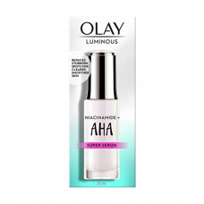 Deals, Discounts & Offers on Beauty Care - Olay Luminous Niacinamide + AHA Face Super Serum Reduce Acne Marks 30 ml