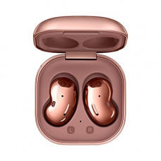 Deals, Discounts & Offers on Mobile Accessories - Samsung Galaxy Buds Live Bluetooth Truly Wireless in Ear Earbuds with Mic, Upto 21 Hours Playtime, Mystic Bronze