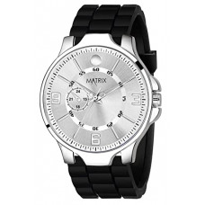 Deals, Discounts & Offers on Men - Matrix Timepiece Black, White, Blue Analog Wrist Watch