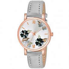 Deals, Discounts & Offers on Women - Drealex Analogue Flower Design Leather Strap Girls and Women's Watch (Watch