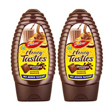 Deals, Discounts & Offers on  - Dabur Honey Tasties Chocolate Syrup | Enriched with Vitamin D |No Added Sugar - 200gm (Pack of 2)
