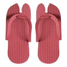 Deals, Discounts & Offers on  - Kuber Industries Rubber Bathroom Slipper For Men & Women 1 Pair (Red) 54KM4208