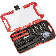 Deals, Discounts & Offers on Hand Tools - AmazonBasics 32-Piece Electronics Repair Screwdriver Set, multicolor, 8 x 4.6 x 1.2 inch