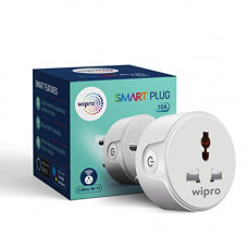 Deals, Discounts & Offers on Home Improvement -  Wipro 10A smart plug with Energy monitoring- Suitable For small appliances like TVs, Electric Kettle, Mobile and Laptop Chargers (Works with Alexa and Google Assistant)