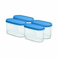 Deals, Discounts & Offers on  -  Pigeon- StakBox Airtight Plastic Storage Containers Set 1.1 Litre (Set of 4)