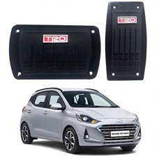 Deals, Discounts & Offers on  - Oshotto 2 Pcs SC-052 Non-Slip Automatic Transmission Car Pedals Kit Pad Covers Set Compatible with Hyundai Grand i10 Nios