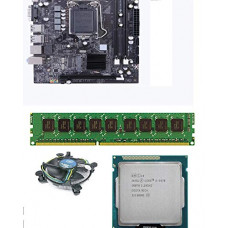 Deals, Discounts & Offers on  - Zebronics H61 Chipsrt Motherboard Kit with Processor i5 3470 2.90Ghz + 8GB DDR3 RAM + Free CPU Fan